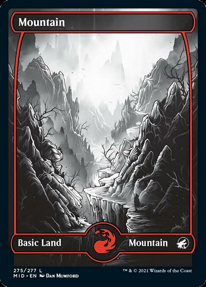 Mountain (275) [Innistrad: Midnight Hunt] | Black Swamp Games