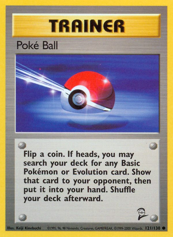 Poke Ball (121/130) [Base Set 2] | Black Swamp Games