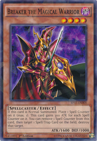 Breaker the Magical Warrior [BP03-EN005] Shatterfoil Rare | Black Swamp Games