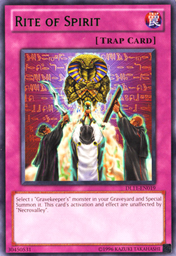 Rite of Spirit (Green) [DL11-EN019] Rare | Black Swamp Games