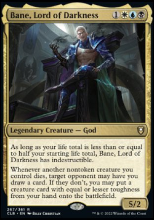 Bane, Lord of Darkness [Commander Legends: Battle for Baldur's Gate] | Black Swamp Games