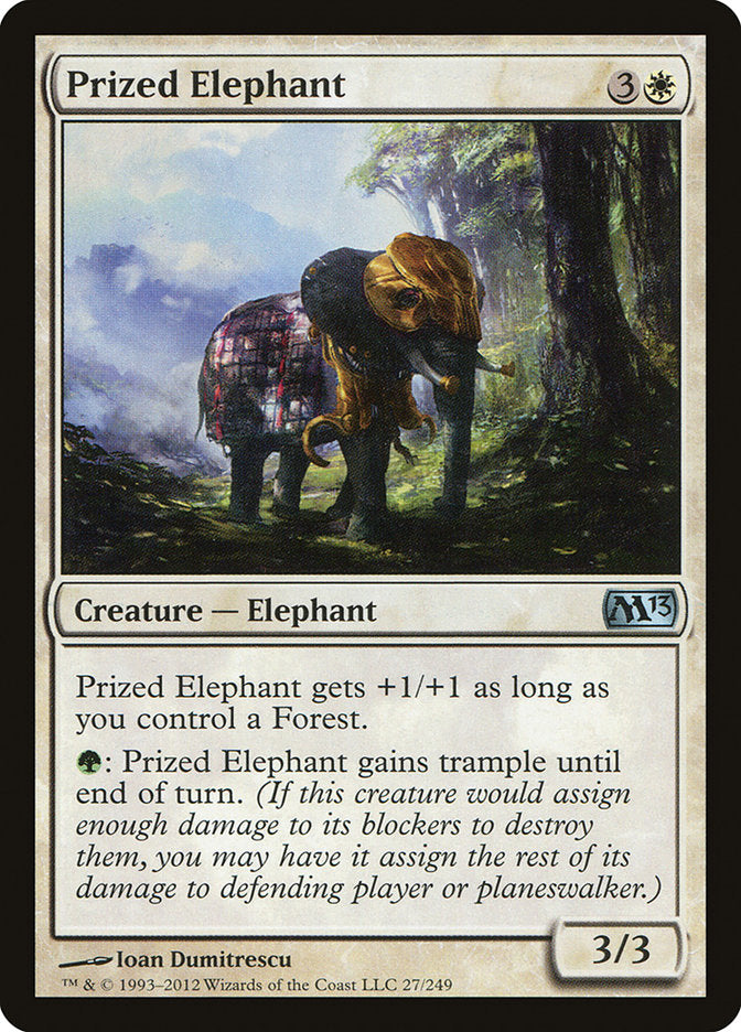 Prized Elephant [Magic 2013] | Black Swamp Games