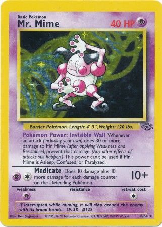 Mr. Mime (6/64) [Jungle Unlimited] | Black Swamp Games