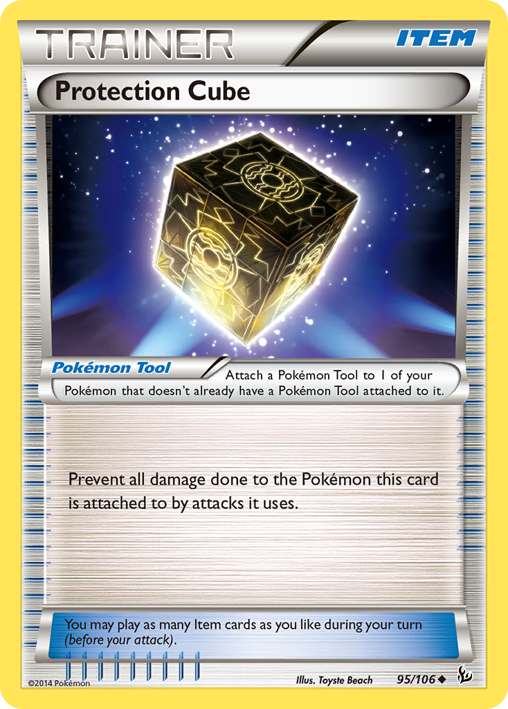 Protection Cube (95/106) [XY: Flashfire] | Black Swamp Games