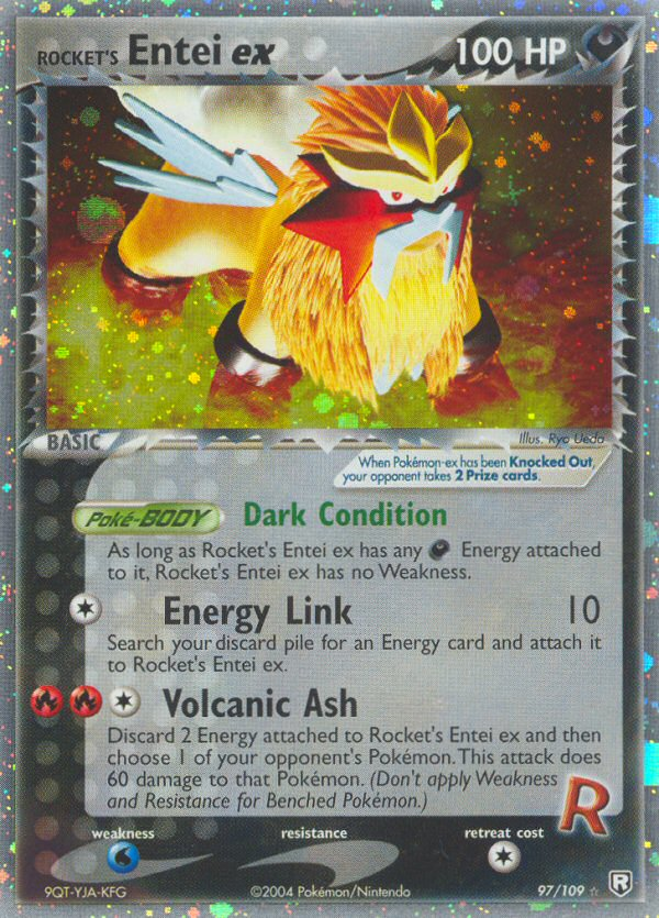 Rocket's Entei ex (97/109) [EX: Team Rocket Returns] | Black Swamp Games