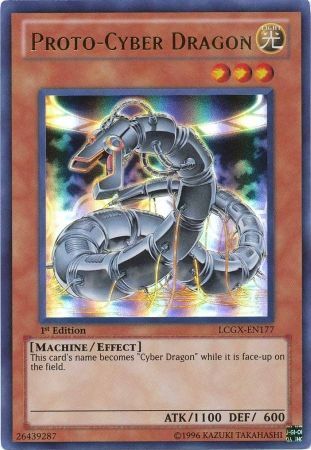 Proto-Cyber Dragon [LCGX-EN177] Ultra Rare | Black Swamp Games