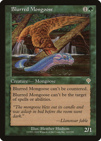 Blurred Mongoose [Invasion] | Black Swamp Games