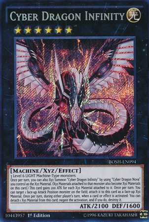 Cyber Dragon Infinity [BOSH-EN094] Secret Rare | Black Swamp Games