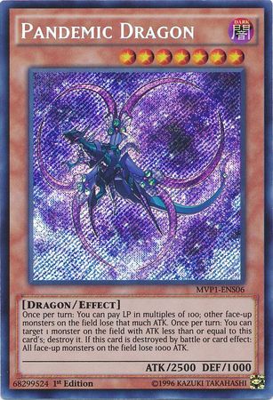 Pandemic Dragon [MVP1-ENS06] Secret Rare | Black Swamp Games