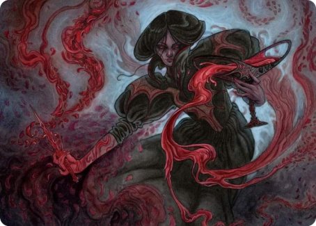 Change of Fortune Art Card [Innistrad: Crimson Vow Art Series] | Black Swamp Games