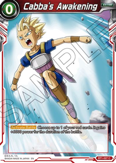 Cabba's Awakening (Reprint) (BT1-027) [Battle Evolution Booster] | Black Swamp Games