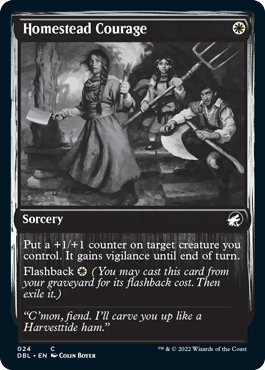 Homestead Courage [Innistrad: Double Feature] | Black Swamp Games