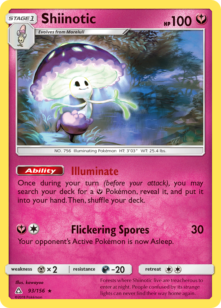 Shiinotic (93/156) [Sun & Moon: Ultra Prism] | Black Swamp Games