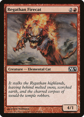 Regathan Firecat [Magic 2014] | Black Swamp Games