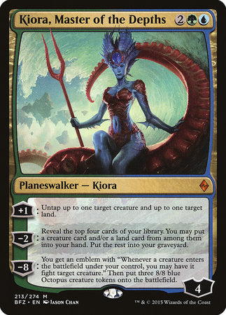 Kiora, Master of the Depths [Battle for Zendikar] | Black Swamp Games