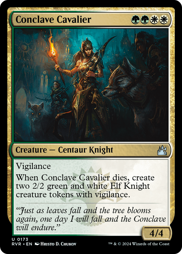 Conclave Cavalier [Ravnica Remastered] | Black Swamp Games