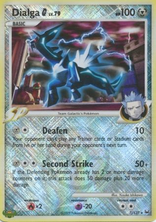 Dialga G (7/127) (League Promo) [Platinum: Base Set] | Black Swamp Games