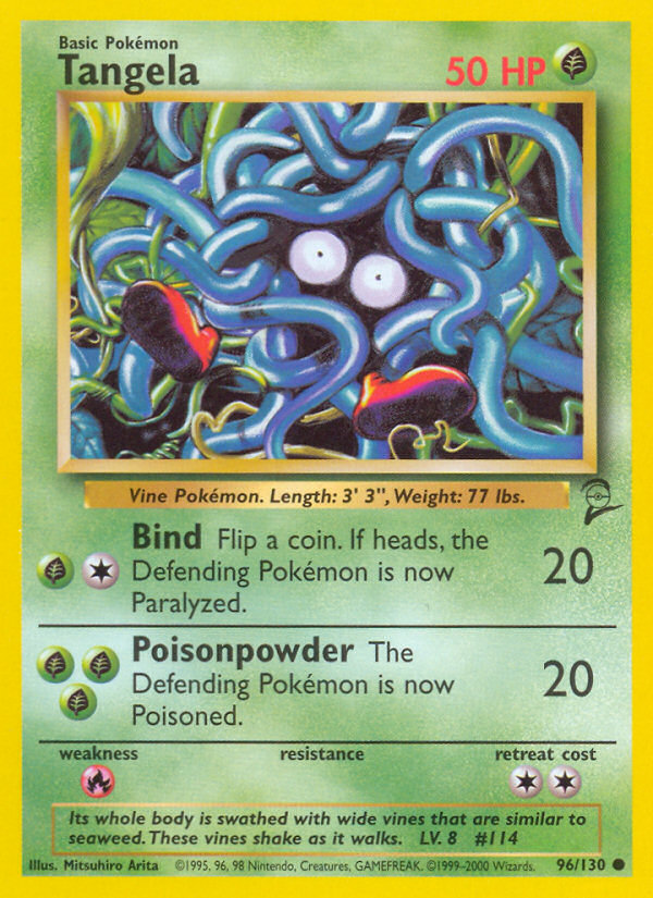 Tangela (96/130) [Base Set 2] | Black Swamp Games