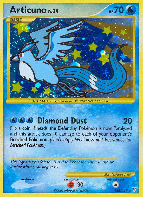 Articuno (148/147) [Platinum: Supreme Victors] | Black Swamp Games