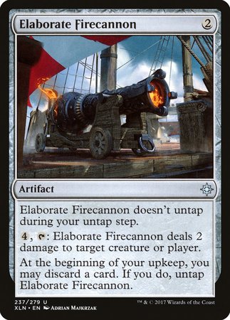 Elaborate Firecannon [Ixalan] | Black Swamp Games