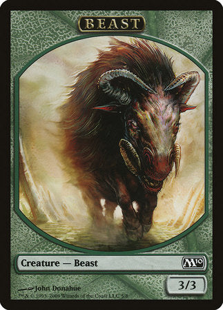 Beast Token [Magic 2010 Tokens] | Black Swamp Games