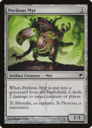 Perilous Myr [Scars of Mirrodin] | Black Swamp Games