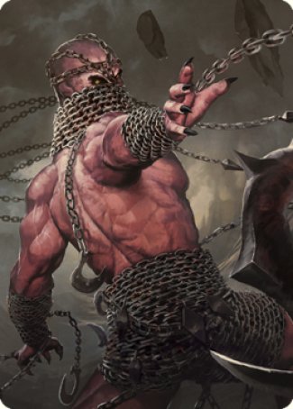 Chain Devil Art Card [Commander Legends: Battle for Baldur's Gate Art Series] | Black Swamp Games
