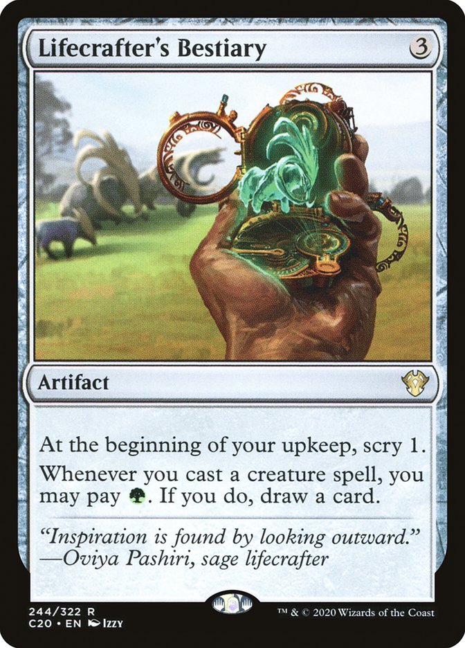 Lifecrafter's Bestiary [Commander 2020] | Black Swamp Games