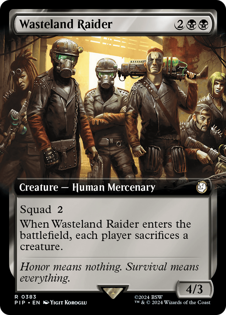 Wasteland Raider (Extended Art) [Fallout] | Black Swamp Games