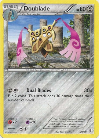 Doublade (23/30) [XY: Trainer Kit 1 - Bisharp] | Black Swamp Games