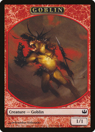 Goblin Token [Duel Decks: Knights vs. Dragons Tokens] | Black Swamp Games