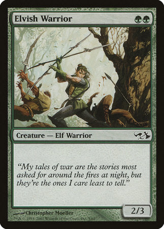 Elvish Warrior [Duel Decks: Elves vs. Goblins] | Black Swamp Games