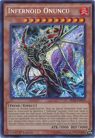 Infernoid Onuncu [SECE-EN019] Secret Rare | Black Swamp Games