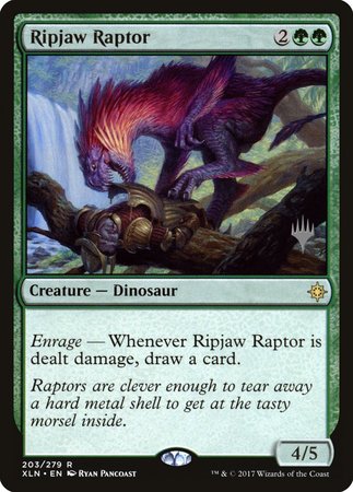 Ripjaw Raptor [Ixalan Promos] | Black Swamp Games