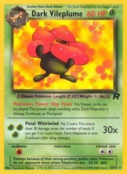 Dark Vileplume (30/82) [Team Rocket Unlimited] | Black Swamp Games