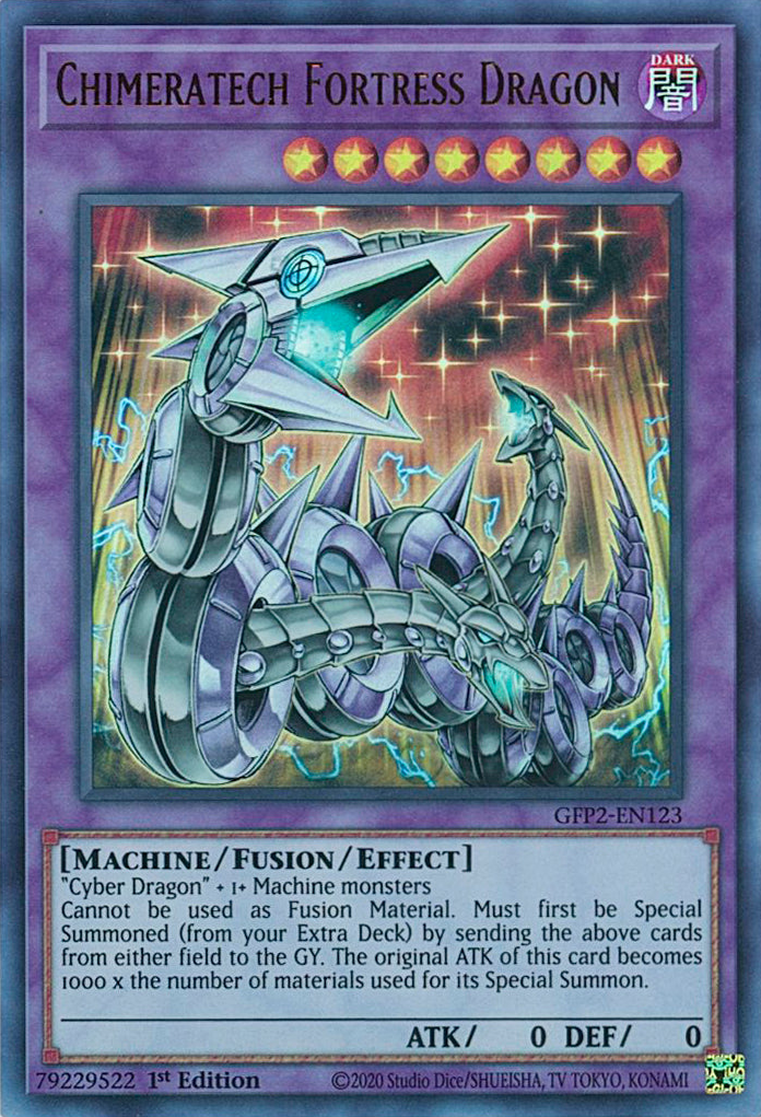 Chimeratech Fortress Dragon [GFP2-EN123] Ultra Rare | Black Swamp Games