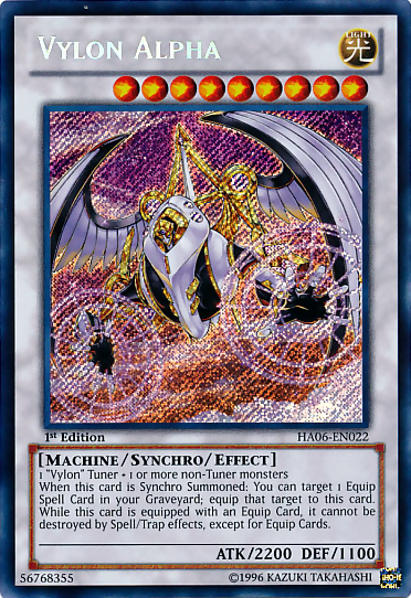 Vylon Alpha [HA06-EN022] Secret Rare | Black Swamp Games