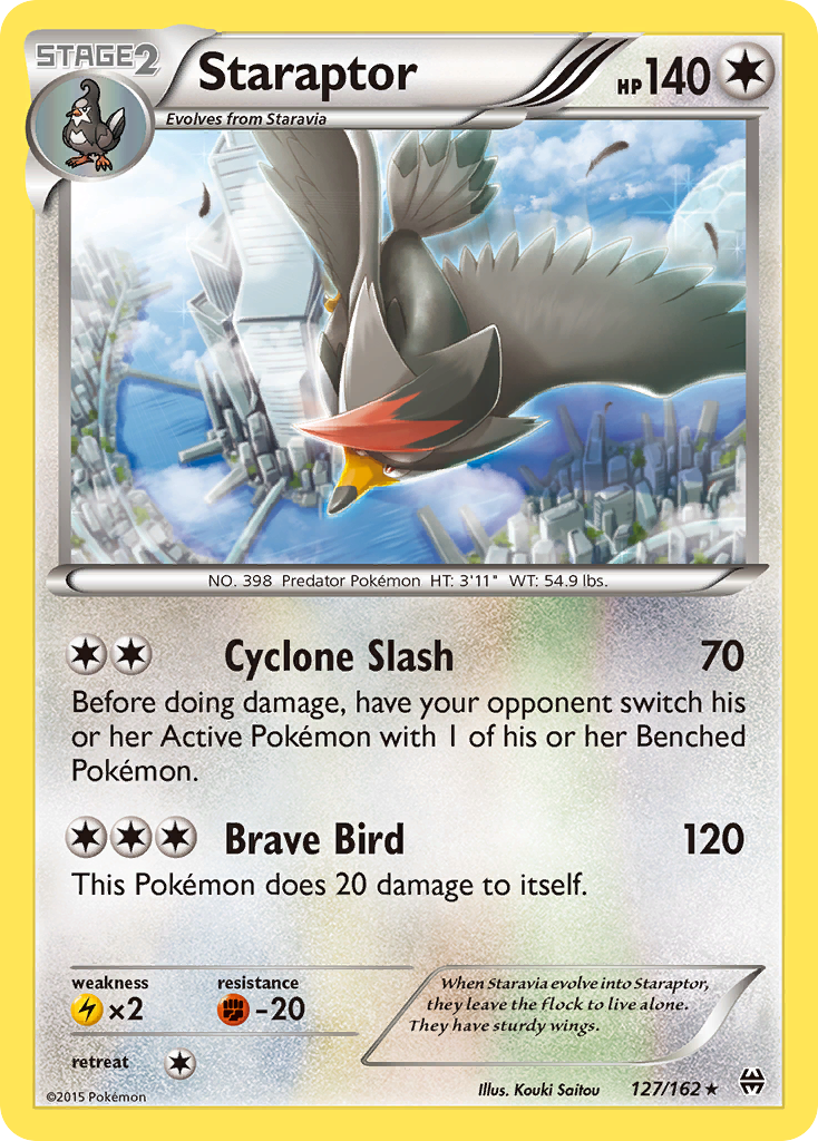 Staraptor (127/162) [XY: BREAKthrough] | Black Swamp Games