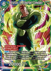 Android 16, Steadfast Comeback (EB1-64) [Battle Evolution Booster] | Black Swamp Games