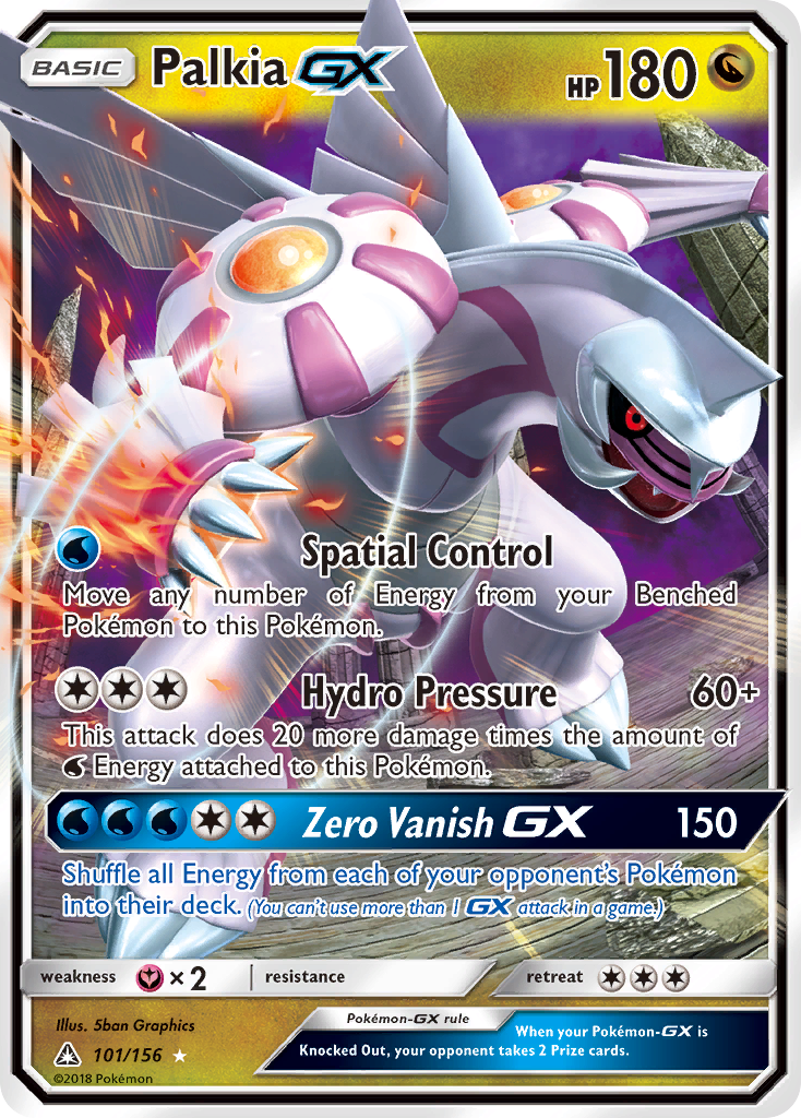 Palkia GX (101/156) [Sun & Moon: Ultra Prism] | Black Swamp Games