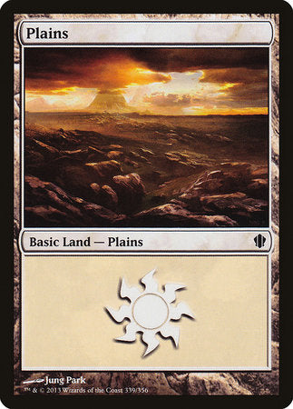 Plains (339) [Commander 2013] | Black Swamp Games