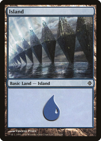 Island (233) [Rise of the Eldrazi] | Black Swamp Games