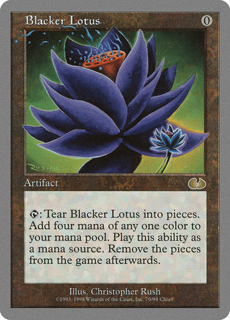 Blacker Lotus [Unglued] | Black Swamp Games