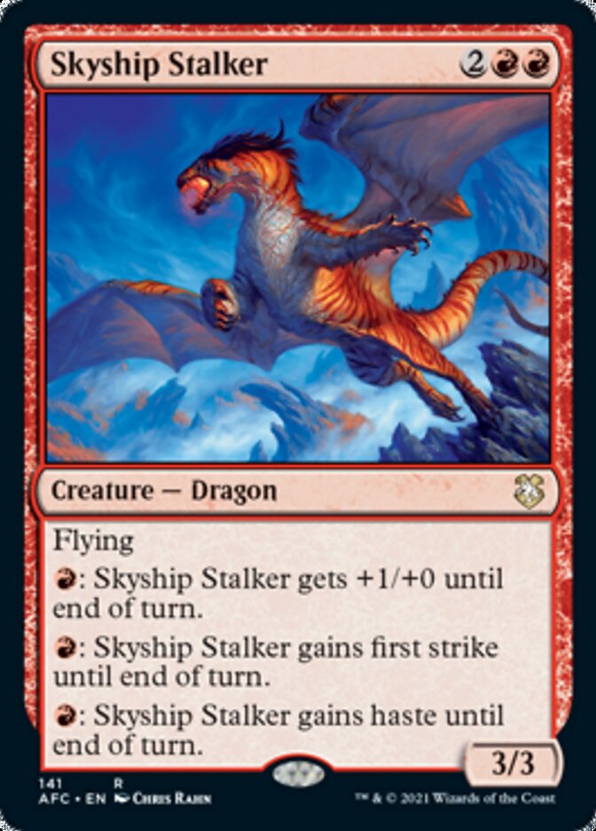 Skyship Stalker [Dungeons & Dragons: Adventures in the Forgotten Realms Commander] | Black Swamp Games