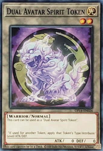 Dual Avatar Spirit Token [OP14-EN026] Super Rare | Black Swamp Games