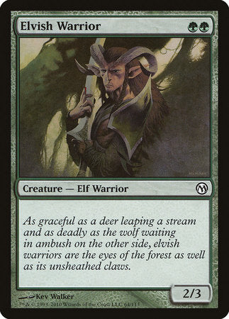 Elvish Warrior [Duels of the Planeswalkers] | Black Swamp Games