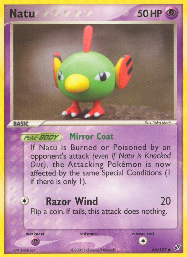 Natu (66/107) [EX: Deoxys] | Black Swamp Games