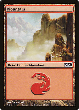 Mountain (245) [Magic 2012] | Black Swamp Games