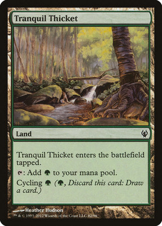 Tranquil Thicket [Duel Decks: Izzet vs. Golgari] | Black Swamp Games