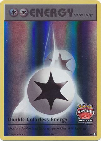 Double Colorless Energy (90/108) (Oceania Championship Promo) [XY: Evolutions] | Black Swamp Games